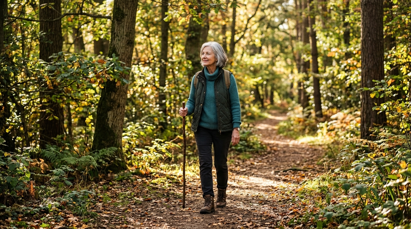 The Mental Health Benefits of Walking in Nature After 60