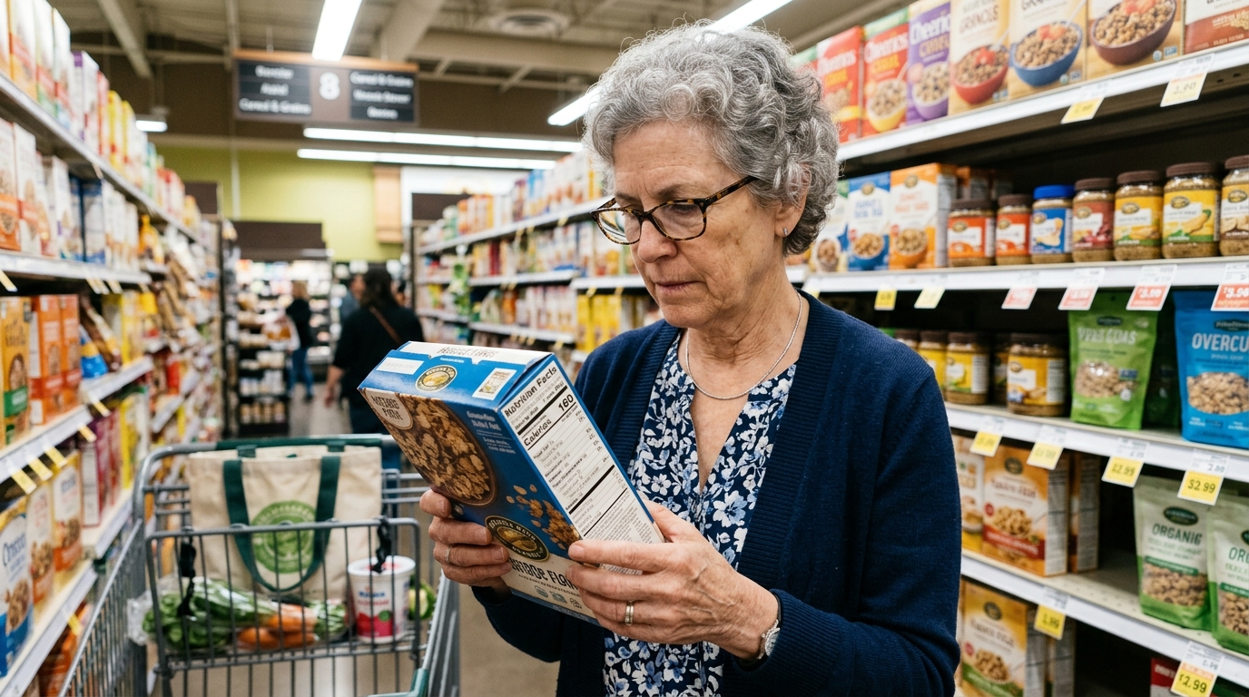How to Read Nutrition Labels After 60: What Actually Matters