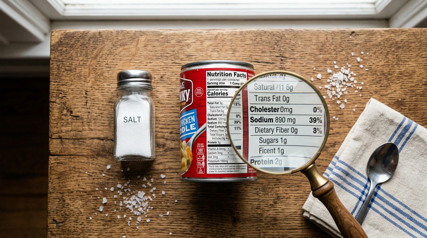 High Blood Pressure: The Hidden Salt in Everyday Foods