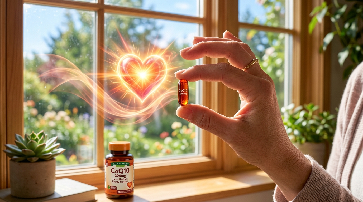 CoQ10 for Heart Health and Energy After 60