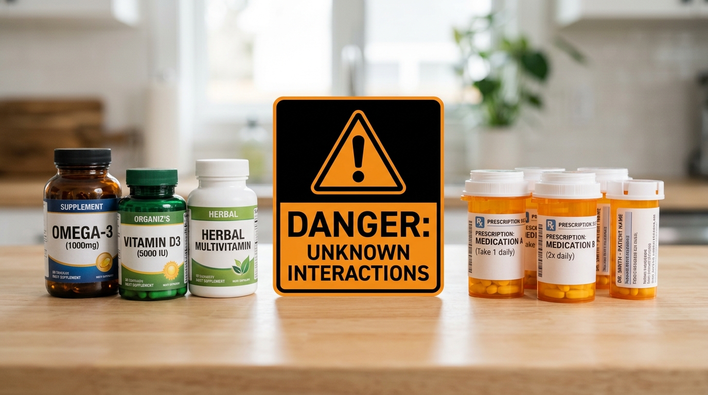 Dangerous Drug-Supplement Interactions Every Senior Must Know