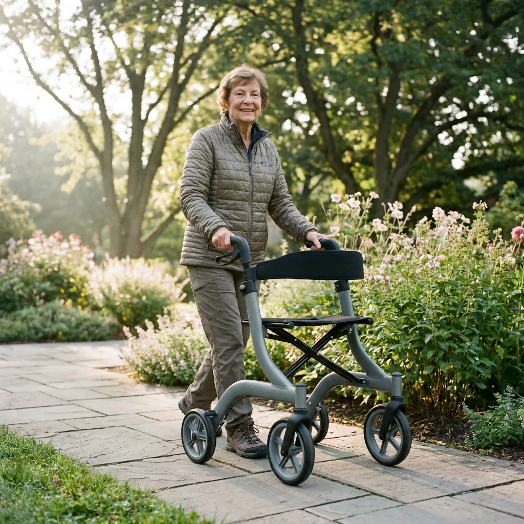 Drive Medical Nitro DLX Rollator Walker